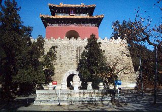 Beijing The Ming Tombs near Dingling, where the Ming emperors are buried