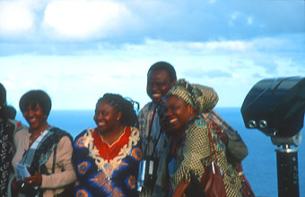 Cape Town Cape of Good Hope Nature Reserve Cape Point people