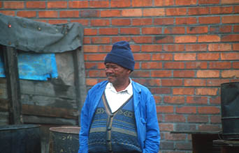 Cape Town Townships old man