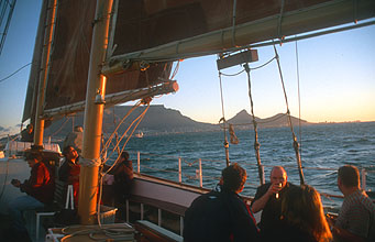 Cape Town sunset cruise across Table Bay 2