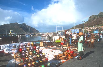 Hout Bay harbour market 2